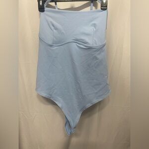 Light Blue Women's Stretch Bodysuit